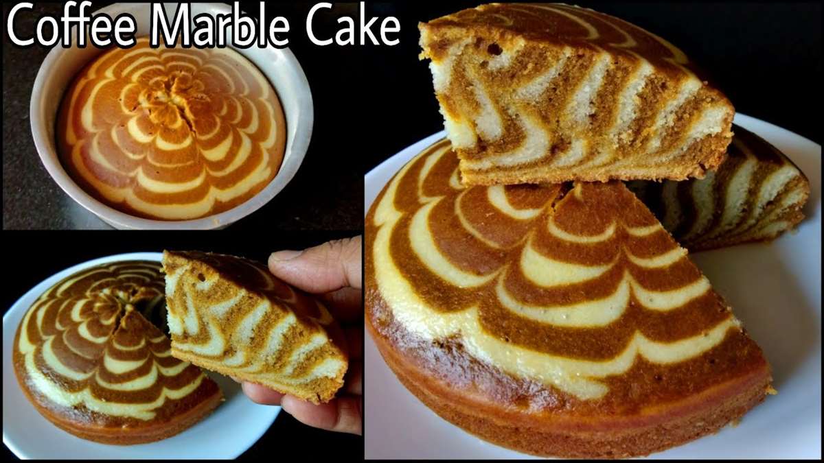 Eggless marble cake discount in pressure cooker