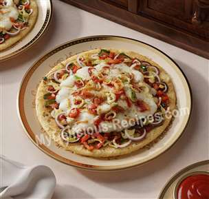 MyDelicious Recipes- Fusion Delight Uttapam Pizza