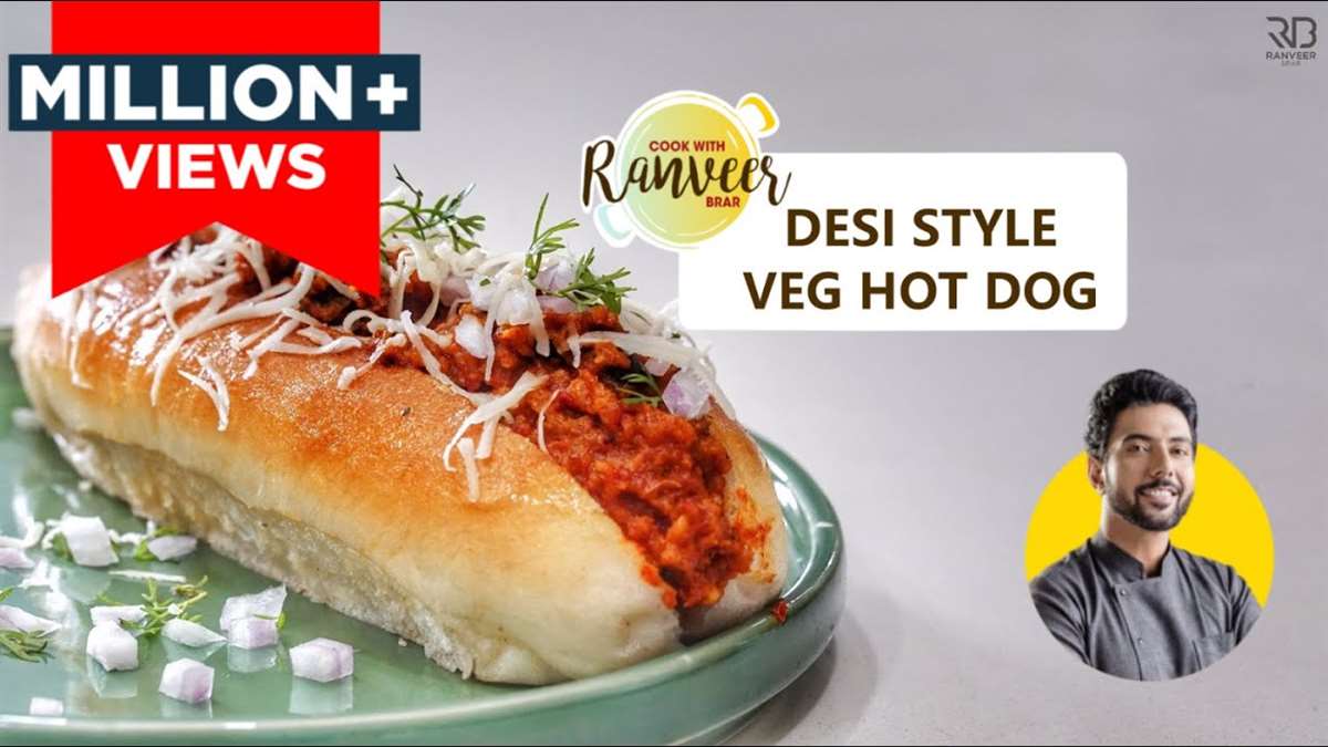 How To Make Tasty Veg Hot Dog Recipe - MyDelicious Recipes